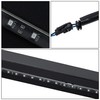 KUAFU Universal Hitch Step w/Led Brake Light Fit 2" Receiver