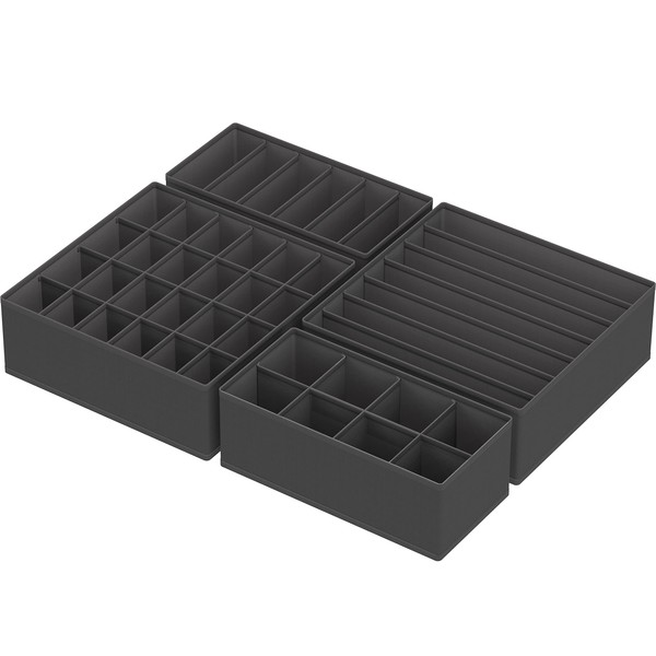 Simple Houseware Simple Houseware 4-Pack Drawer Organizer Set - Closet