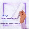 Always – Protectores diarios extra protección, protectores de longitud larga,