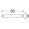 SANEI PP42-140 Double Gasket for Drain Plugs, For Pipe Diameter