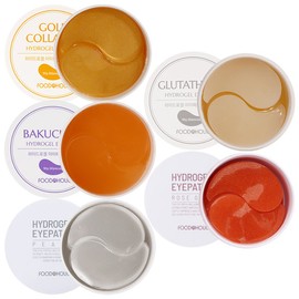 Food Aholic Hydrogel Eye Patch 60 Sheets (Select 1 of 5) / Eye Area Radiance & Firming Care Eye Care / 푸드어홀릭 하이드로겔 아이패치 60매 5종 택1 /눈가 광채 탄력케어 아이케어