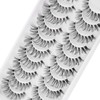 3D False Eyelashes, Natural Eyelashes, Pure Handmade Natural Look, Fluffy