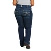 Ariat Female R.E.A.L. Mid Rise Stretch Entwined Boot Cut Jean