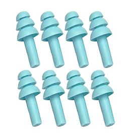 4 Pares Tapones de Oidos Silicona Blanda Reutilizables Cancelacion de Ruido para Dormir Insonorizados Reduccion de Ruido