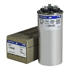 Genteq 97F9838/C4405R Round Capacitor 40 5 UF MFD, 440V