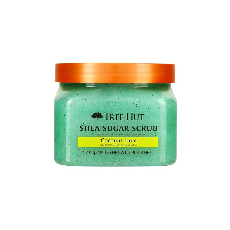 Tree Hut Shea Sugar Body Scrub Coconut Lime 18 oz.