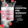 Raw cbum essential pre workout pre entrenamiento 30 servicios sabor