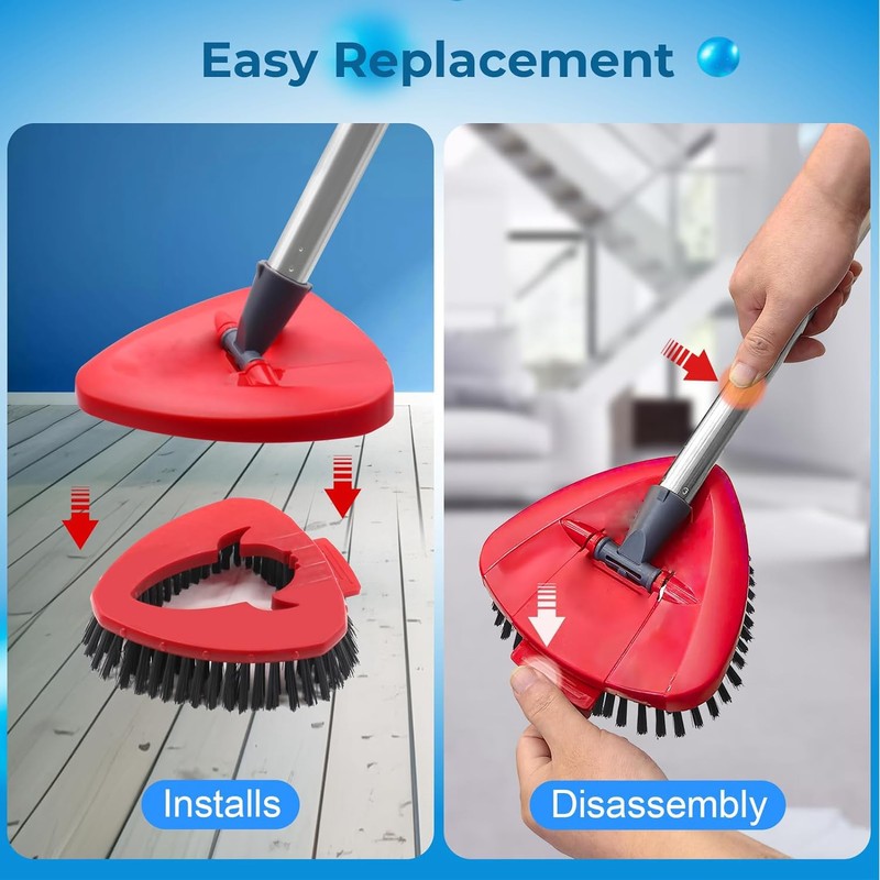 Spin Mop Replace Head Compatible with Ocedar EasyWring 1 Tank,