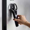 Linoroso Kitchen Scissors All Purpose with Magnetic Holder for Refrigerators,