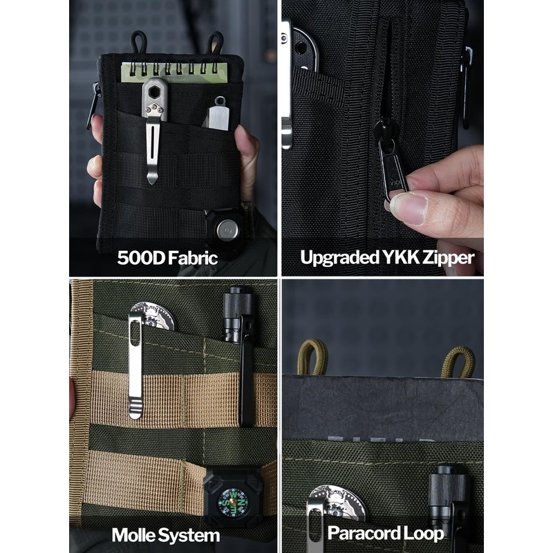 VIPERADE VE18N EDC Pouch Tool Organizer, Multifunction Small Tools Pouch