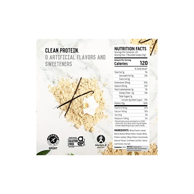 Ascent Native Fuel Whey Polvo Proteínico con Suero de Leche