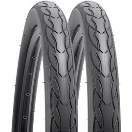 YUNSCM 2-PCS 26x1.25/32-559 Road Bike Tires Compatible with 26 x 1.25 Bike Bicycle Tires (Y-1066)