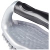 Elliott 10F00222 Scrubbing Brush with Grip Handle, Silver
