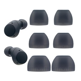Klowcok - almohadillas para orejas de repuesto para Sony WF-C510/WF-C500/WF-C700N/WF-C710N, puntas de auriculares de silicona, 3 pares (S/M/L)