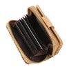 aolaso Cork Small Wallets for Women, Leather RFID Blocking Leather
