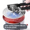 Commercial Can Opener, UHIYEE Hand Crank Can Opener Manual Heavy