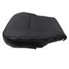 FZJDSD Black Driver Side Bottom Perforated Leather Seat Cover Compatible