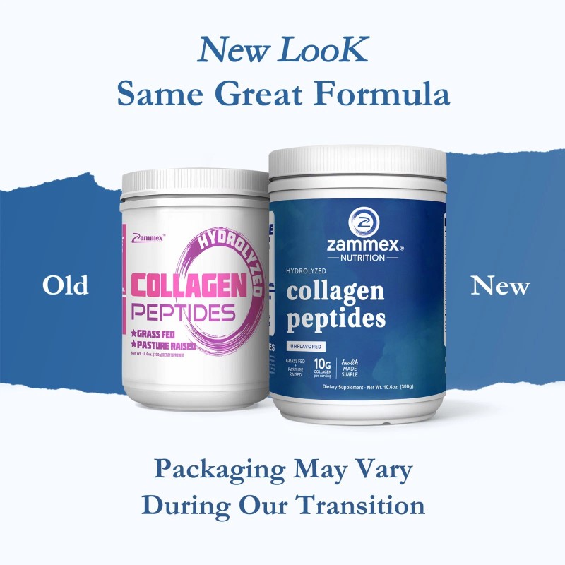 Zammex Collagen Peptides Powder Type I & III Hydrolyzed Protein