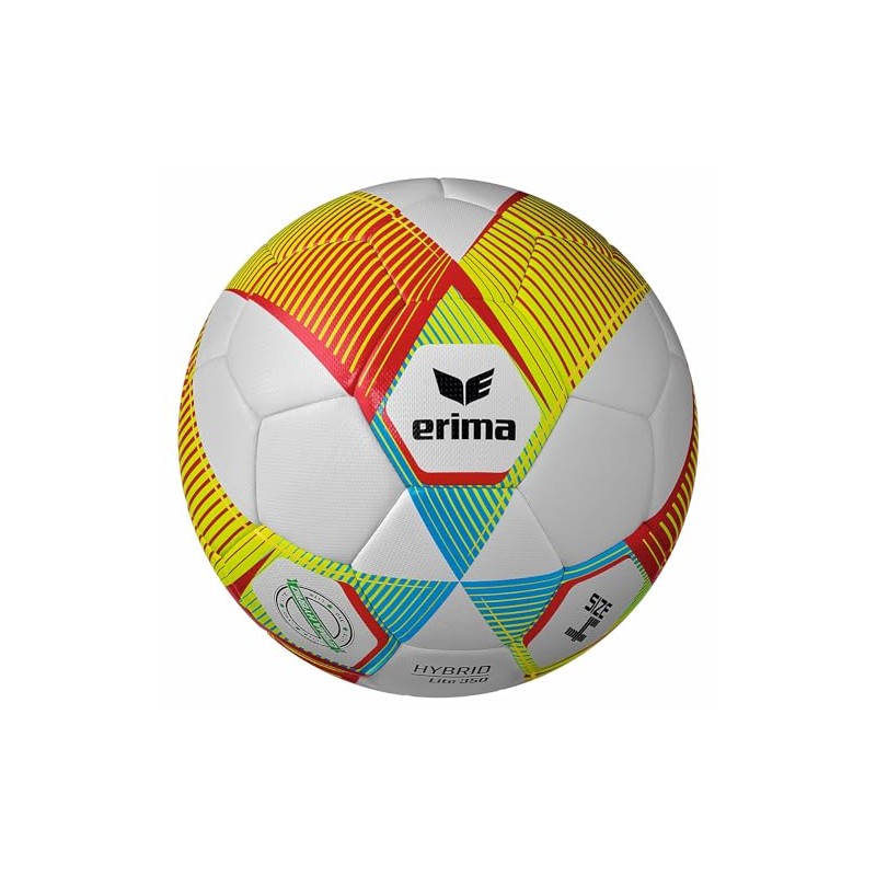 Erima Hybrid Lite 350 Football Red/Curacao 4