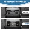 PDKLIN for Silverado Rear Air AC Vent Cover Trim for