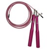 Adjustable Aluminium Handles Speed Jump Rope (Rosa)