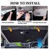 ZATOOTO Sun Protection Car Windscreen Custom Fit for Ford Kuga