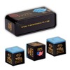 Tiger Pool cue Billiard Chalk - Blue - Pack of