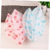 minkissy Plastic Shower Cap Pack Fashion Bath Hat for Women
