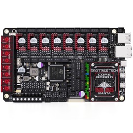 BIGTREETECH Manta M8P V2.0 Integrated Control Board 32Bit Running Klipper with CB1, High Speed 3D Printer Motherboard, Compatible TMC5160T Plus,TMC5160,TMC2209,TMC2240 Stepper Driver (Without CB1)