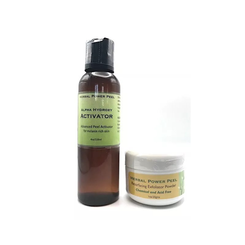 Herbal Power Peel TM AHA Green Herbal Algae Peel Activator