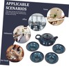 LABRIMP 1set Ceramic Teapot Set Teapot and Cups Portable Tea