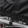 RV Caravan Rear Bike Cover for 1-2 Bicycles, 210D Oxford