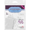 3L Corporation Self-Adhesive Scrapbook Foam Embellishment Shapes, Frames