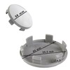 LST 4x Felgendeckel Naben Abdeckung Grau ø 60mm Blende Nabendeckel