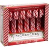 Greenbrier (1) Box Candy Canes - Natural Peppermint Flavor Red