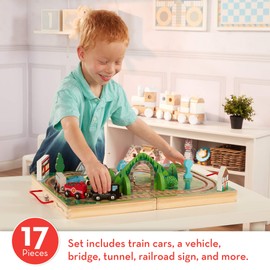 Melissa & Doug Take-Along Railroad