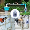sourcing map UPVC Check Valve, 32mm ID Single Union Check