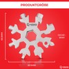Multifunctional Tool I The Gift for Men I Snowflake 18