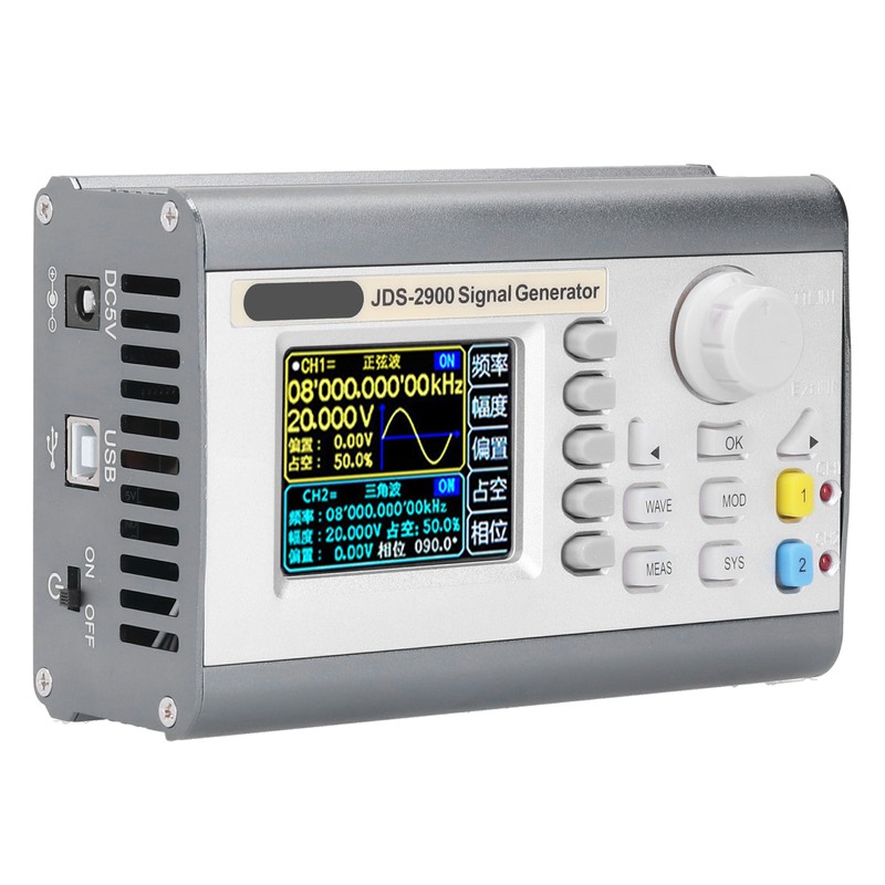 JDS2900-40M 2 Channel DDS Function Signal Generator Pulse Signal Frequency