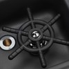 Matte Black Stainless Steel Automatic Cup Rinser Washer Cleaner for
