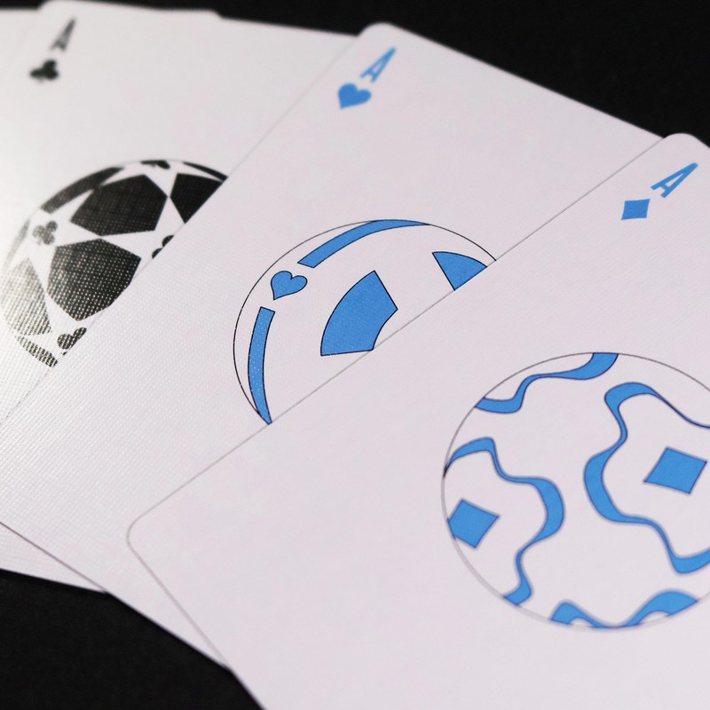Boot & Ball Man City Playing Cards