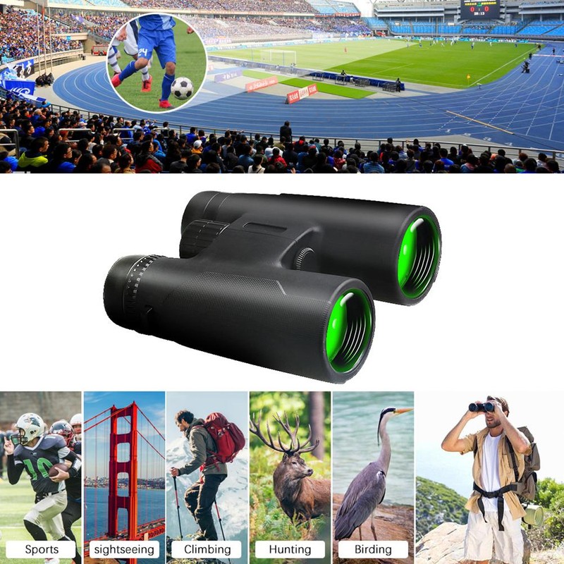 12X42 Binoculars Telescope High Power High Definition Binocular Night Vision