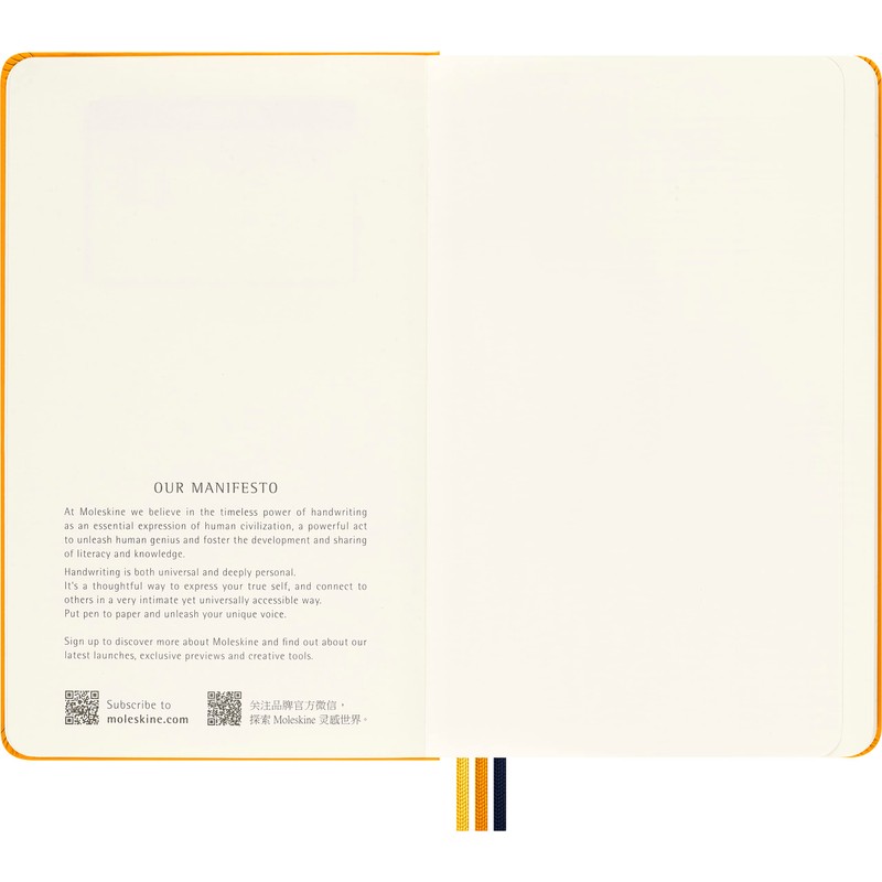 Moleskine x K-Way Notebook, Custom Edition Ruled Layout and Hard