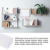 Rebower 203 x 76 x 50mm HDPE Plastic Sheet, High