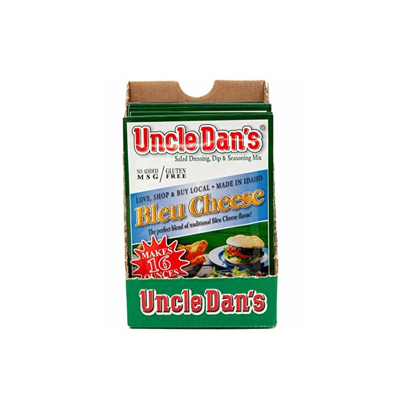 Uncle Dan's Bleu Cheese | Singles Case – 12 Count