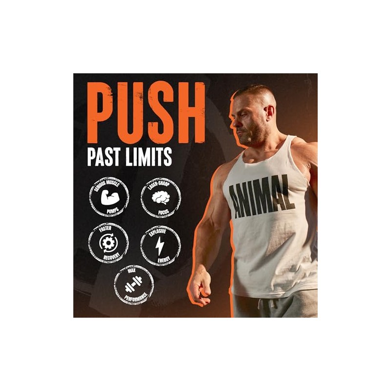 Animal Animal fury pre workout powder supplement - energize your