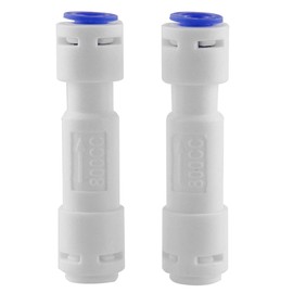 DGZZI 2PCS 1/4Inch 800CC Flow Restrictor with Quick Connect for RO Reverse Osmosis