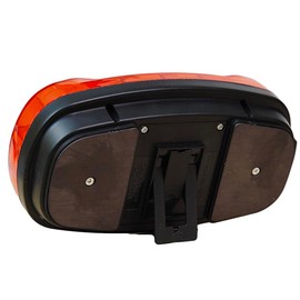 FOXFIRE Safety Lites FL263 Large LED Signal Light for Utility Vehicles, Traffic Control, Oversized Loads, Work Zone Safety, Warehouse & Factory Safety (Amber)