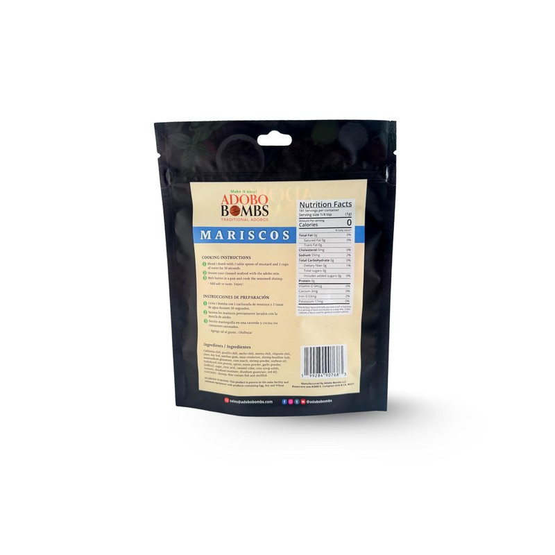 Mariscos Bomb | Adobo Bombs Seasoning - 2 pack |
