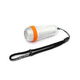 ORCATORCH SD03 Dive Beacon 4 Colors-in-1 (Blue, Red, White, Green) 8 Modes Scuba Diving Signal Light, Steady On/Flashing Mode, Night Dive LED Marker Light, 150m Underwater Diving Use One AA